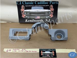 OEM 1963 1964 Cadillac Deville Eldorado Fleetwood WINDSHIELD WIPER SWITCH IGNITION HOUSING DASH PLATE #1479424
